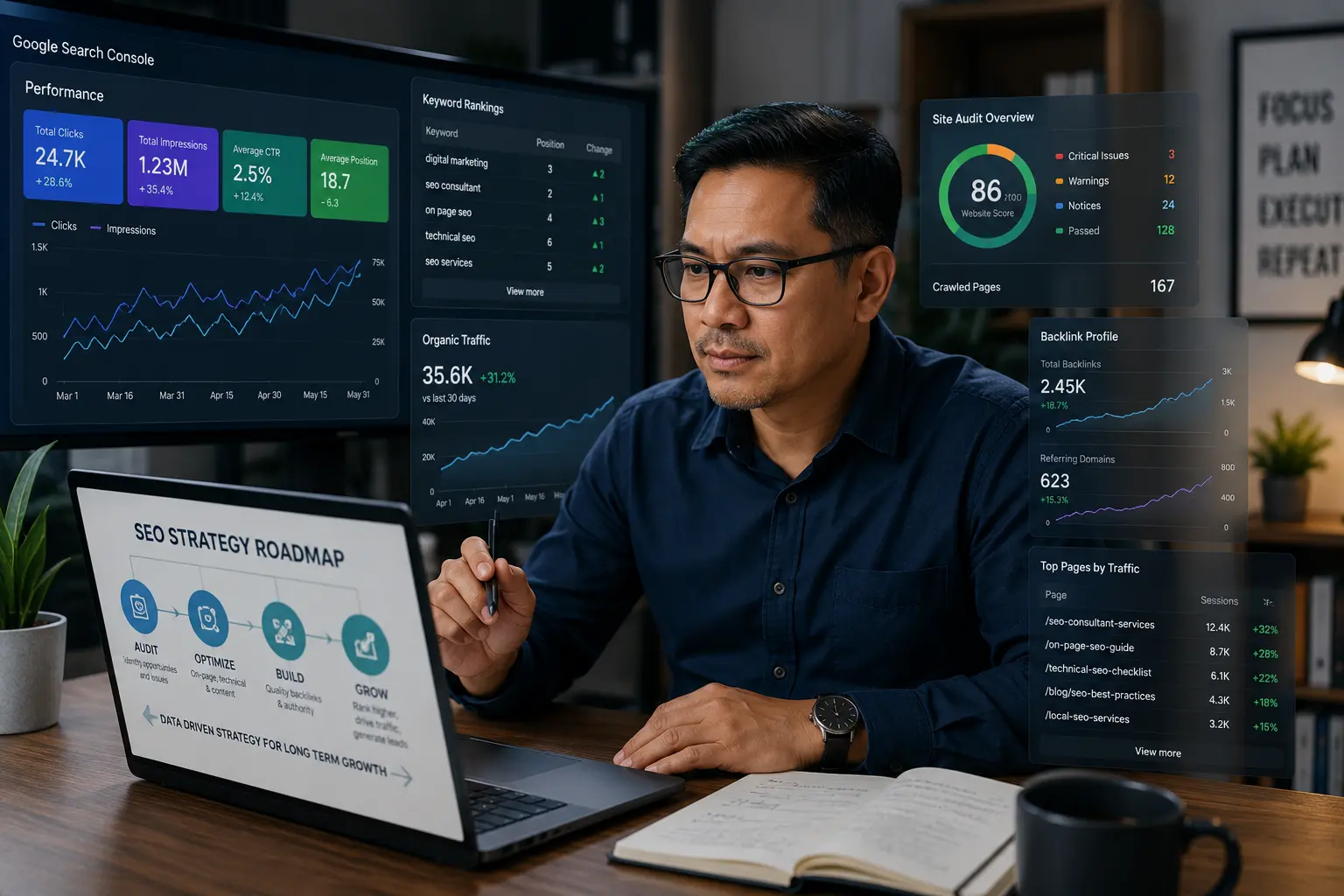 Hire SEO Consultant for Fast, Sustainable & Organic Growth
